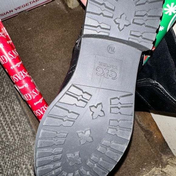 GBG Los Angeles Black Combat Boots - Picture 7 of 7